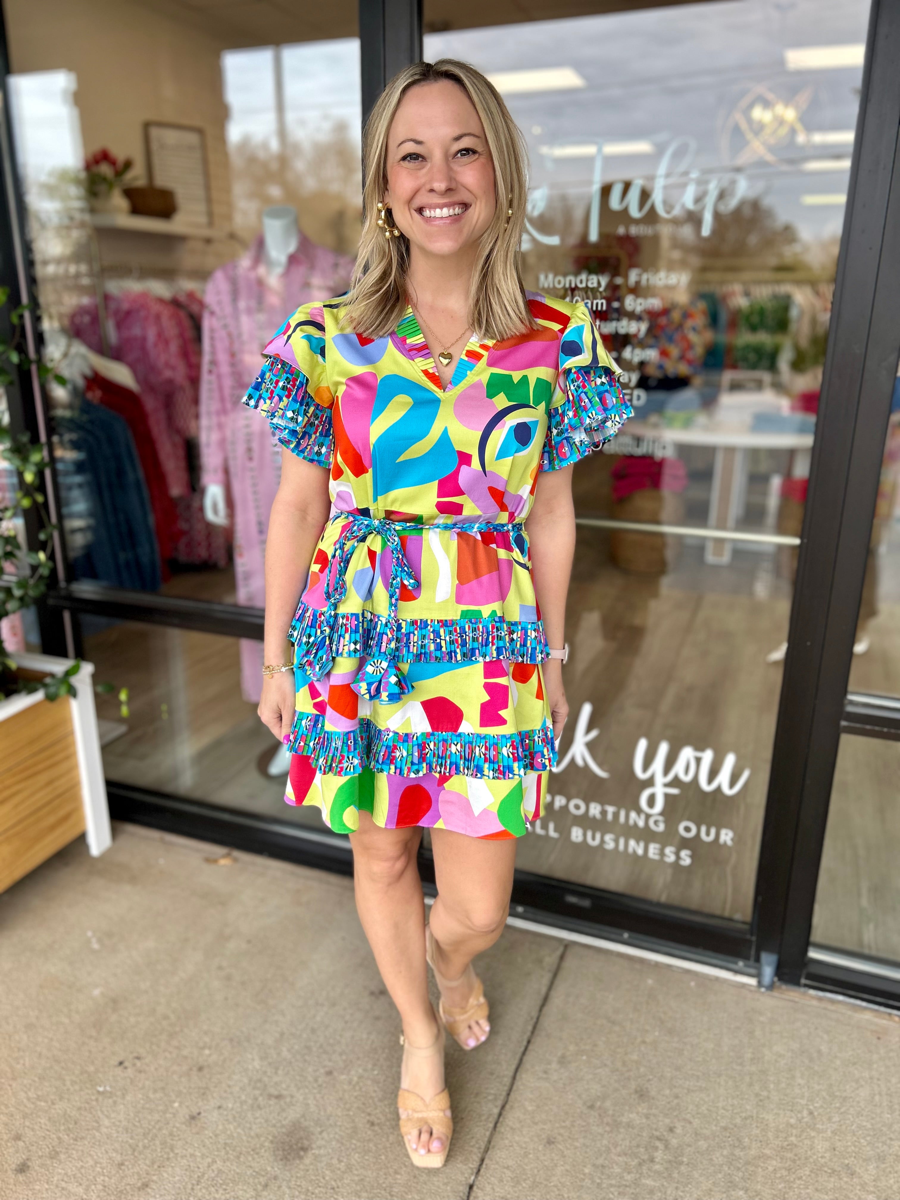 Courtney Dress Matisse Tulip