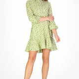 Iris Dress | Green Daisy