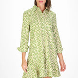 Iris Dress | Green Daisy