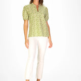 Brooke Top | Green Daisy