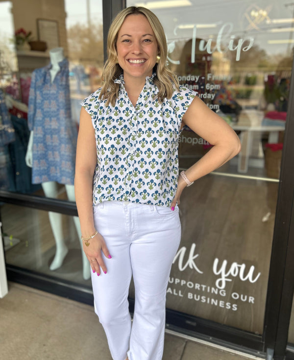 Catalina Blouse  Misty Lilac – Victoria Dunn