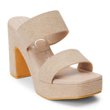 Gem Platform Heel | Sand