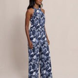 Karrigan Grand Palms Printed Performance Jumpsuit