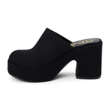 Jayde Platform Mule | Black