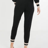 Downtown Jogger | Black Knit