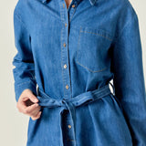 Denim Romper