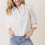 Reba Blouse | Bone