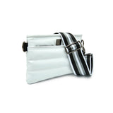 Bum Bag | White Patent