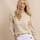 Zayla Striped Top